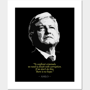 AMLO Quote Posters and Art